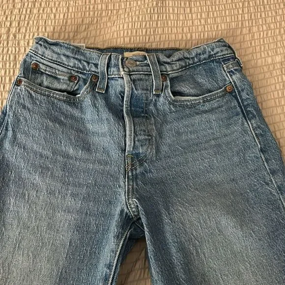 Levi’s WEDGIE STRAIGHT FIT WOMEN'S JEANS size 24 - Picture 5 of 10